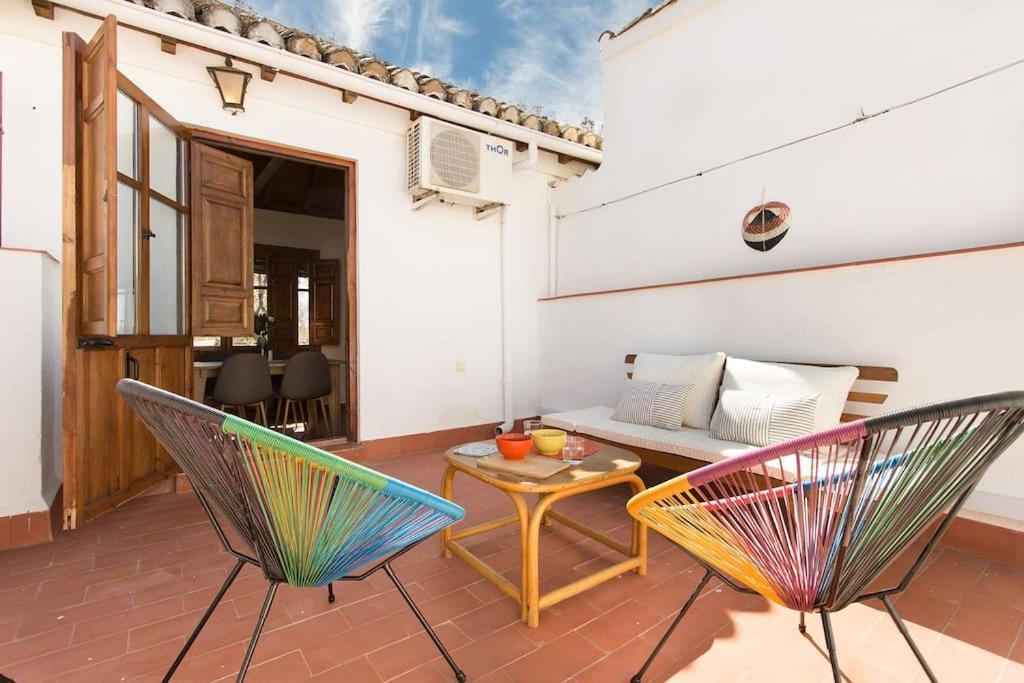 Casa Tipica Del Albaicin Con Interior De Diseno Villa Granada Eksteriør bilde